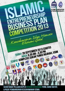 ISLAMIC ENTREPRENEURSHIP BUSINESS PLAN COMPETITION 2013